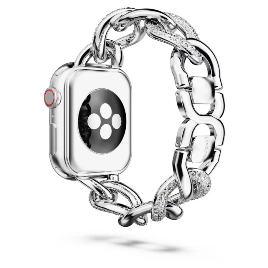 Swarovski Sprankelende Kettingband-Heren Horloges