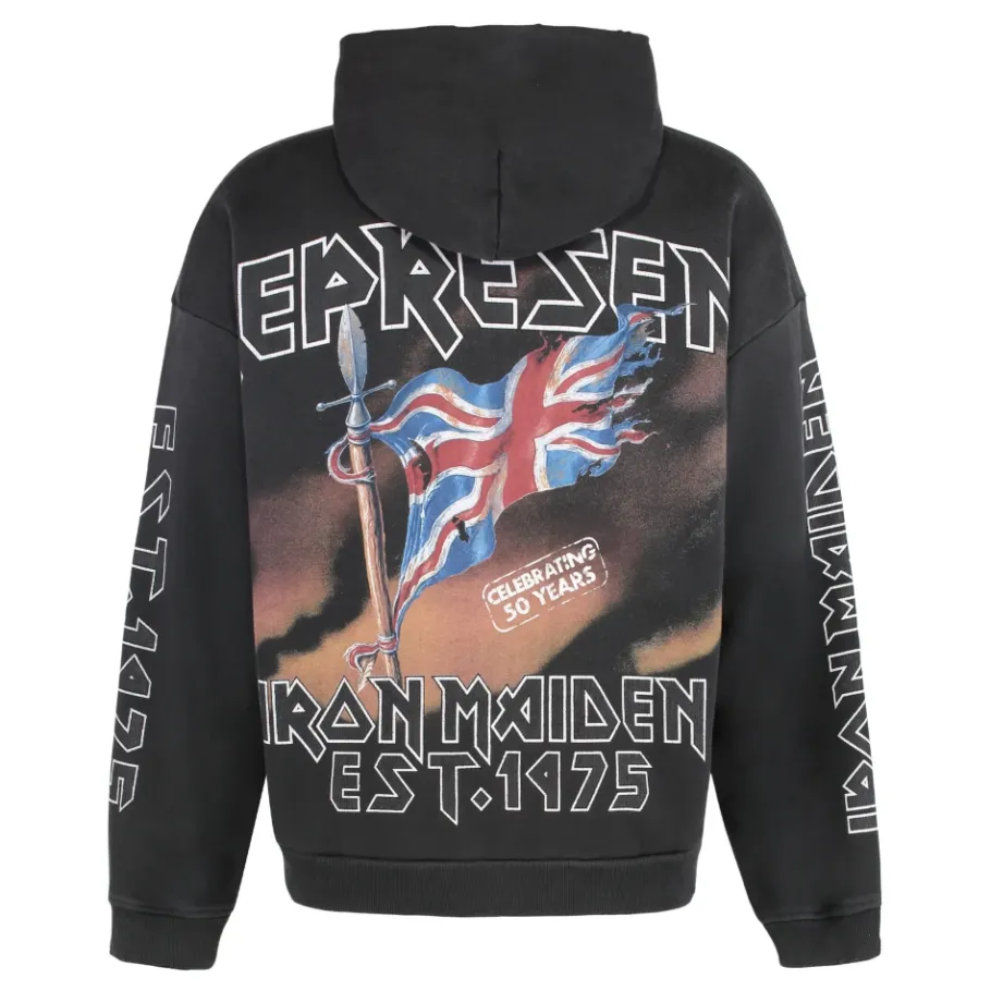 REPRESENT Steed Katoenen Hoodie-Heren Truien & Vesten