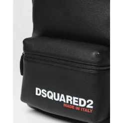 Dsquared2 Stijlvolle Alledaagse Rugzak met Buitenvak voor Essentiële Spullen-Heren Rugzakken
