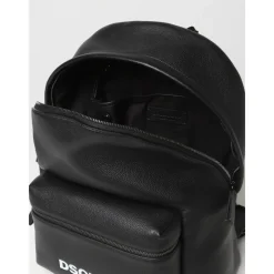 Dsquared2 Stijlvolle Alledaagse Rugzak met Buitenvak voor Essentiële Spullen-Heren Rugzakken