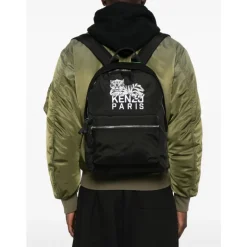 Kenzo Stijlvolle Bucket Bag & Rugzak-Heren Rugzakken