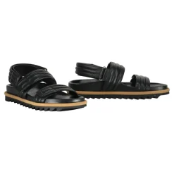 Dries Van Noten Stijlvolle leren rubberen slippers sandalen-Heren Sandalen