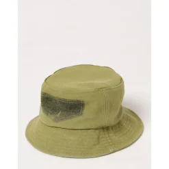 JW Anderson Stijlvolle Olijfe Bucket Hat-Heren Hoeden