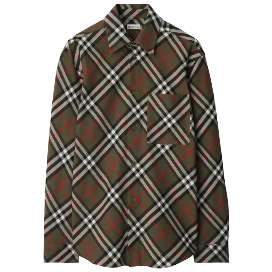 Burberry Stijlvolle Overhemden Collectie-Heren Overhemden