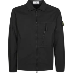 Stone Island Stijlvolle Overshirt voor Mannen-Heren Overhemden
