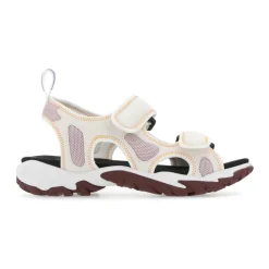 Alexander McQueen Stijlvolle platte sandalen met multicolor stof-Heren Sandalen