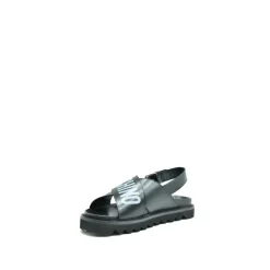 Moschino Stijlvolle Platte Sandalen voor Vrouwen-Heren Sandalen