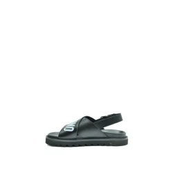 Moschino Stijlvolle Platte Sandalen voor Vrouwen-Heren Sandalen