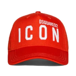 Dsquared2 Stijlvolle Rode Hoeden & Mutsen-Heren Petten