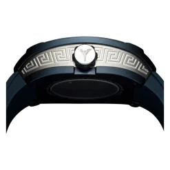 Carlo Colucci Stijlvolle roestvrijstalen siliconen horloge-Heren Horloges