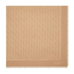 Fendi Stijlvolle Sjaal met GOTS Certificering-Heren Sjaals