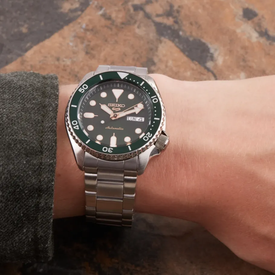 Seiko Stijlvolle Sportief Automatisch Horloge-Heren Horloges