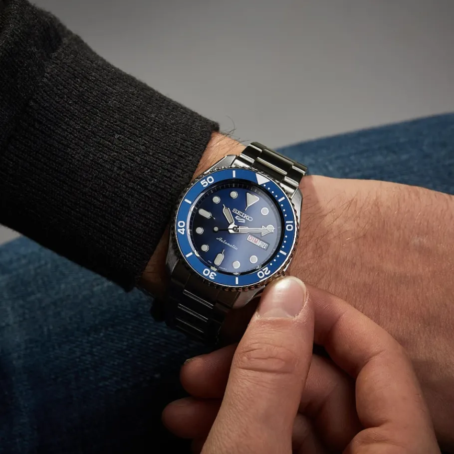 Seiko Stijlvolle Sportieve Automatisch Horloge-Heren Horloges