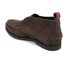 Kiton Stijlvolle suède enkellaarsjes-Heren Laarzen