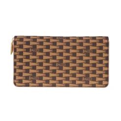 Bally Stijlvolle Zip Wallet-Heren Portefeuilles
