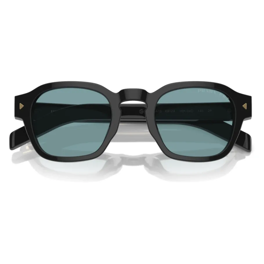 Prada Stijlvolle zonnebril met gouden montuur-Heren Zonnebrillen