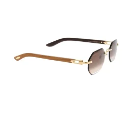 Cartier Stijlvolle zonnebril voor modeliefhebbers-Heren Zonnebrillen