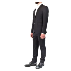 Dsquared2 Stijlvolle e Wollen Jas-Heren Kostuums