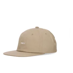 Obey Stoere Twill Flat Brim Cap-Heren Petten