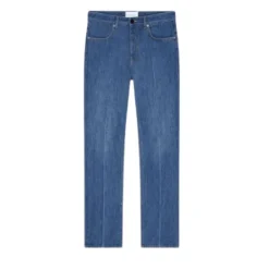 Givenchy Straight Fit Shadow Washed Jeans With Crease Effect-Heren Jeans