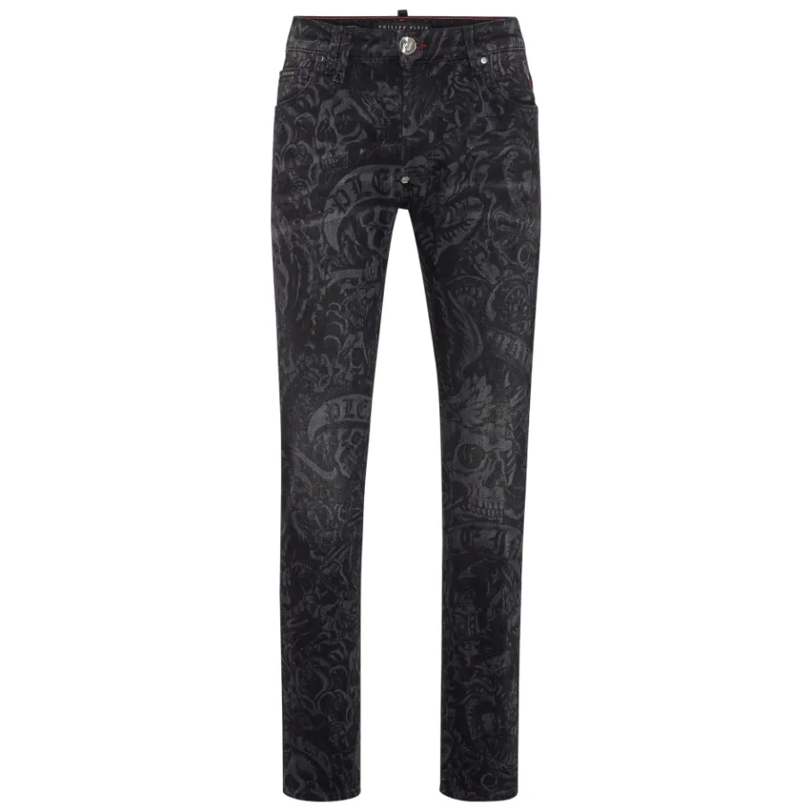 Philipp Plein Straight Jeans-Heren Jeans
