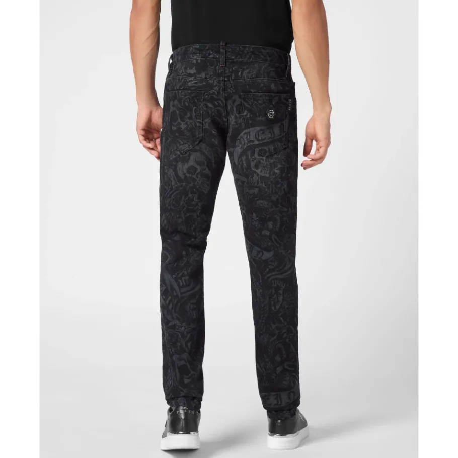 Philipp Plein Straight Jeans-Heren Jeans