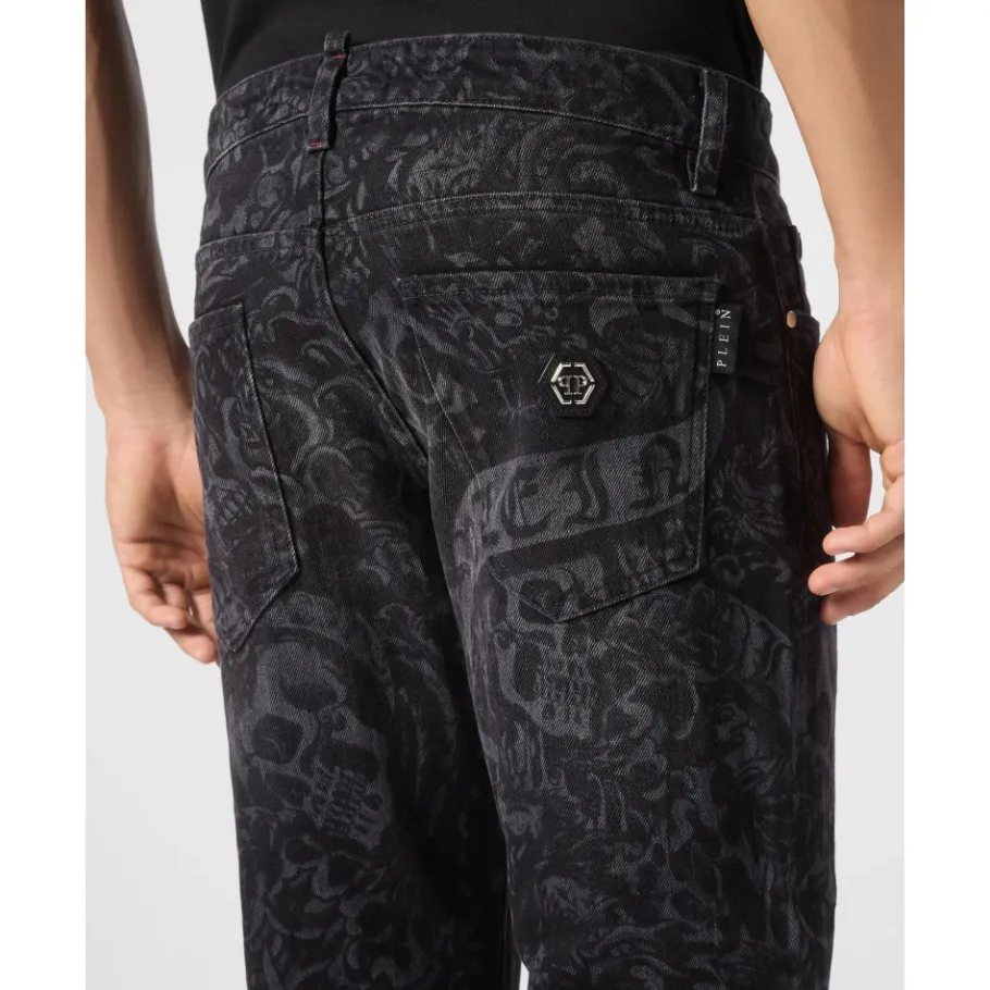 Philipp Plein Straight Jeans-Heren Jeans