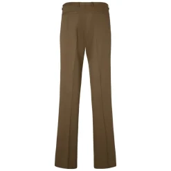 SLOWEAR Straight-Fit wollen gabardine broek-Heren Broeken