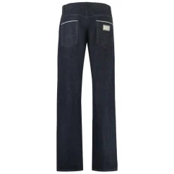 Dolce & Gabbana Straight-leg jeans met 5 zakken-Heren Jeans