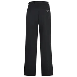 Prada Stretch Broek van Technische Stof-Heren Broeken