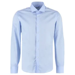 THE (Alphabet) Stretch katoenen overhemd-Heren Overhemden