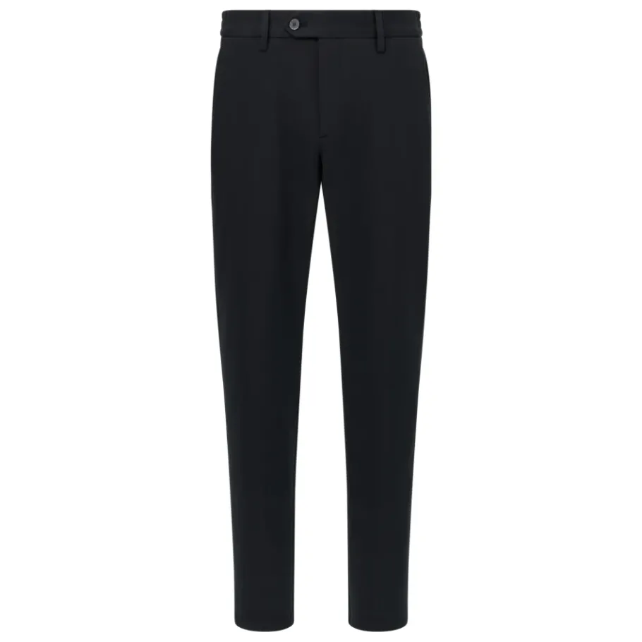 Boggi Milano Stretch Katoen/Tencel Broek-Heren Broeken