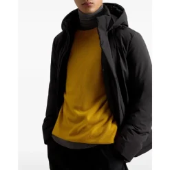 Woolrich Stretch Nylon Jas met Padding en Afneembare Capuchon-Heren Jassen