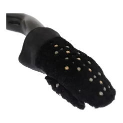 Dolce & Gabbana Studded Shearling Handschoenen-Heren Handschoenen