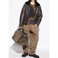 Giorgio Armani Suède Enkellaarsjes-Heren Laarzen