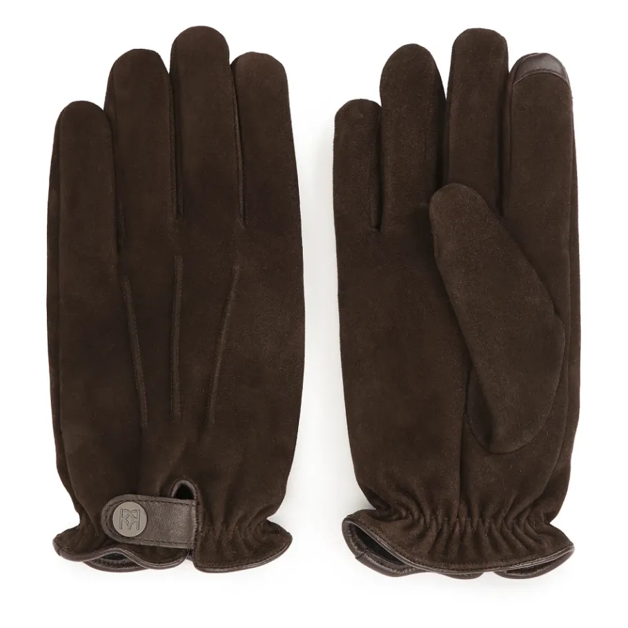 Kazar Suède handschoenen met touch screen-Heren Handschoenen