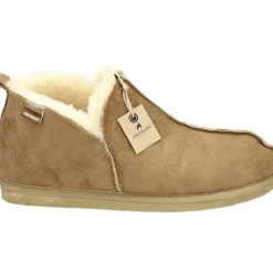 Shepherd Suède Heren Pantoffels Cognac Kleur-Heren Snowboots