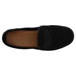 Gucci Suède Instap Heren Loafers-Heren Instappers & Slip Ons