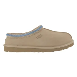 UGG Suède Leren Geborduurde Pantoffels-Heren Instappers & Slip Ons