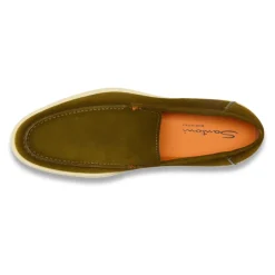 Santoni Suède Loafer-Heren Instappers & Slip Ons