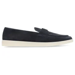 Prada Suède Loafers-Heren Instappers & Slip Ons
