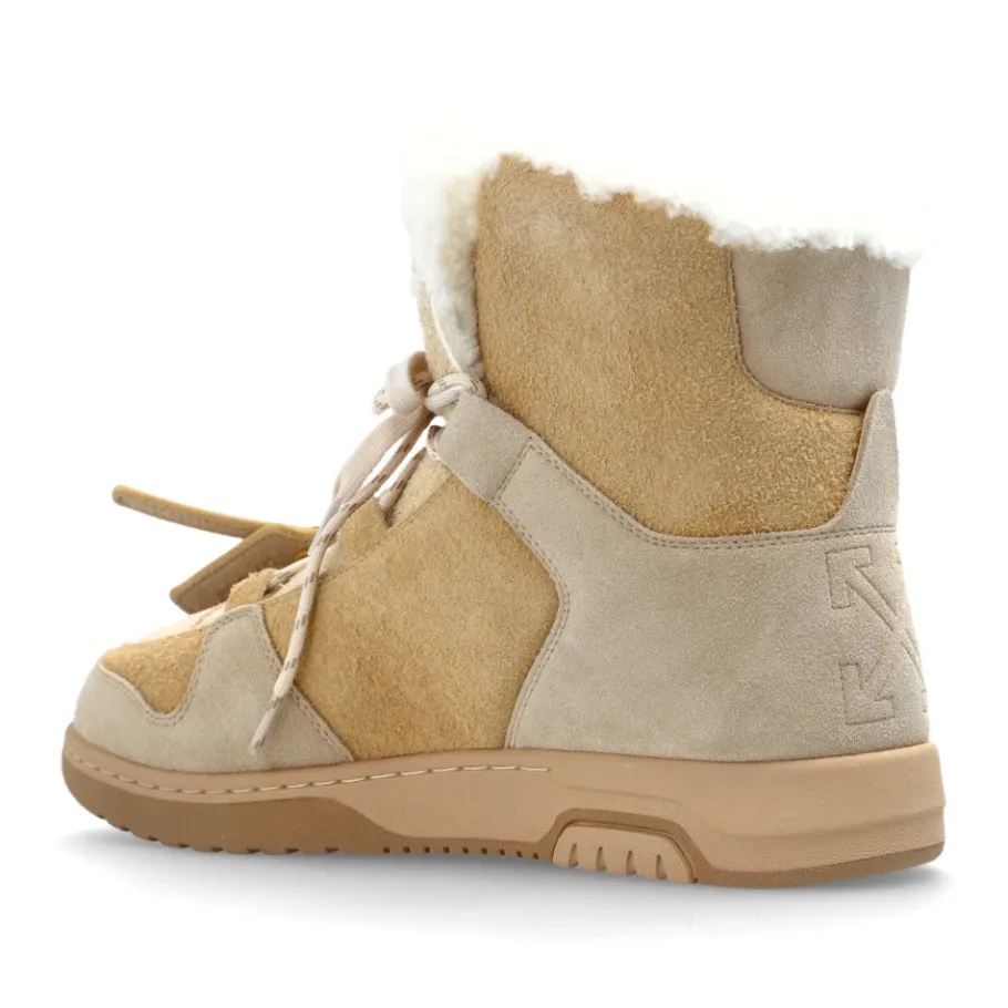 Off White Suède Snowboots-Heren Snowboots