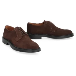 Bruno Magli Suède Veterschoenen Ronde Neus-Heren Nette Schoenen