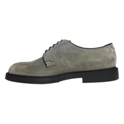 Doucal's Suede Kalfsleren Derby Schoenen-Heren Nette Schoenen