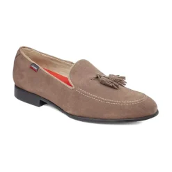 Callaghan Suede Loafers met Kwast Detail-Heren Instappers & Slip Ons