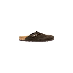 Birkenstock Suede Slip-On Slippers-Heren Pantoffels