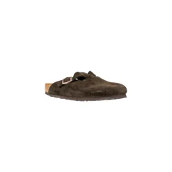 Birkenstock Suede Slip-On Slippers-Heren Pantoffels