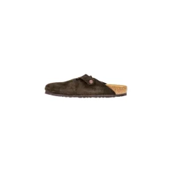 Birkenstock Suede Slip-On Slippers-Heren Pantoffels