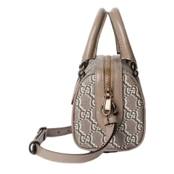 Gucci Super Mini Ophidia Bowler Bag-Heren Tassen