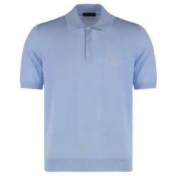 Prada Superfijne Wollen Poloshirt-Heren Shirts